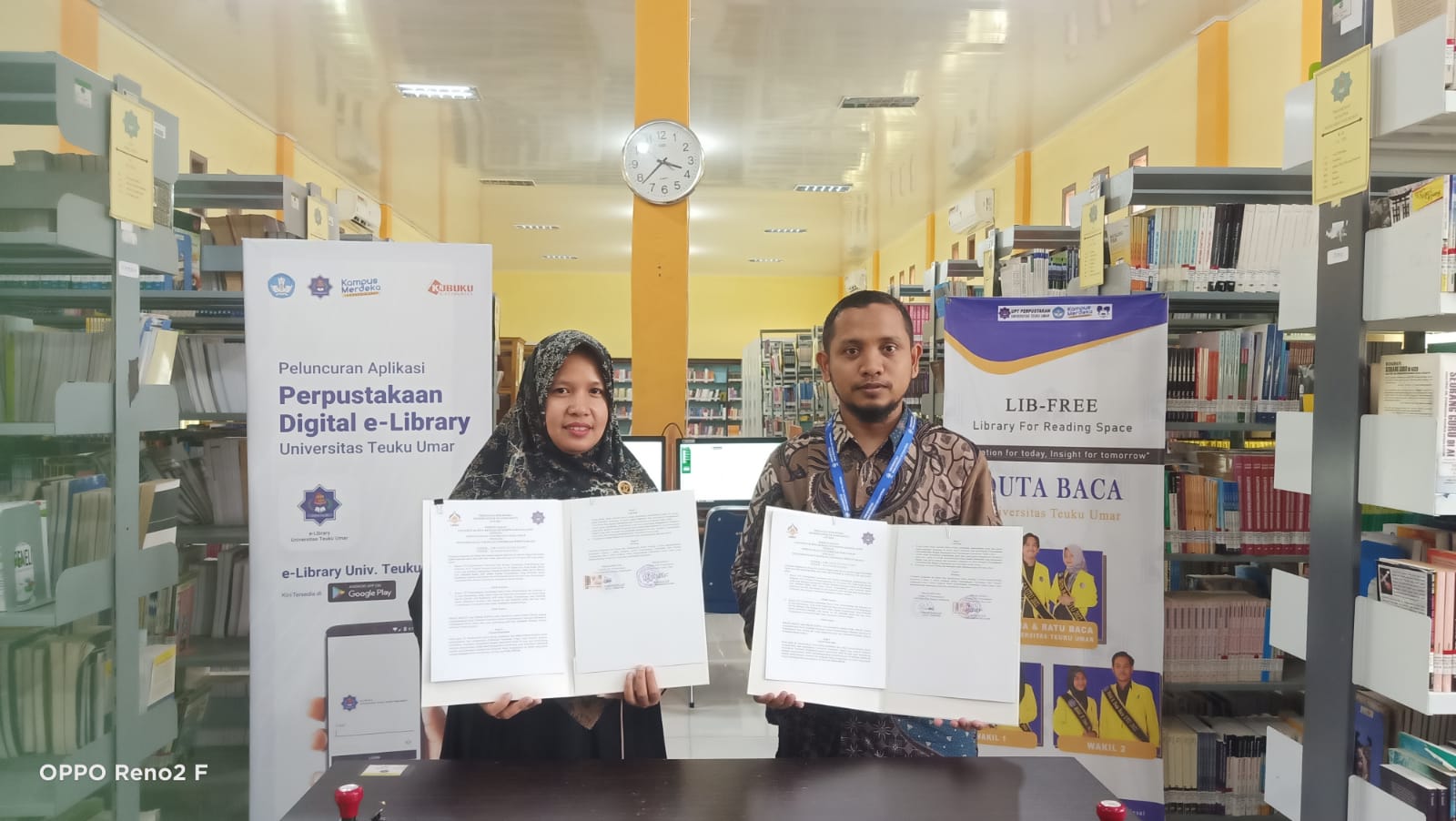 Perpustakaan UTU Jalin Kerjasama dengan Perpustakaan UBBG Banda Aceh