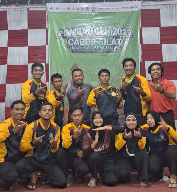 Atlet UTU Borong 3 Medali Emas Cabor Pencak Silat POMDA Aceh 2023