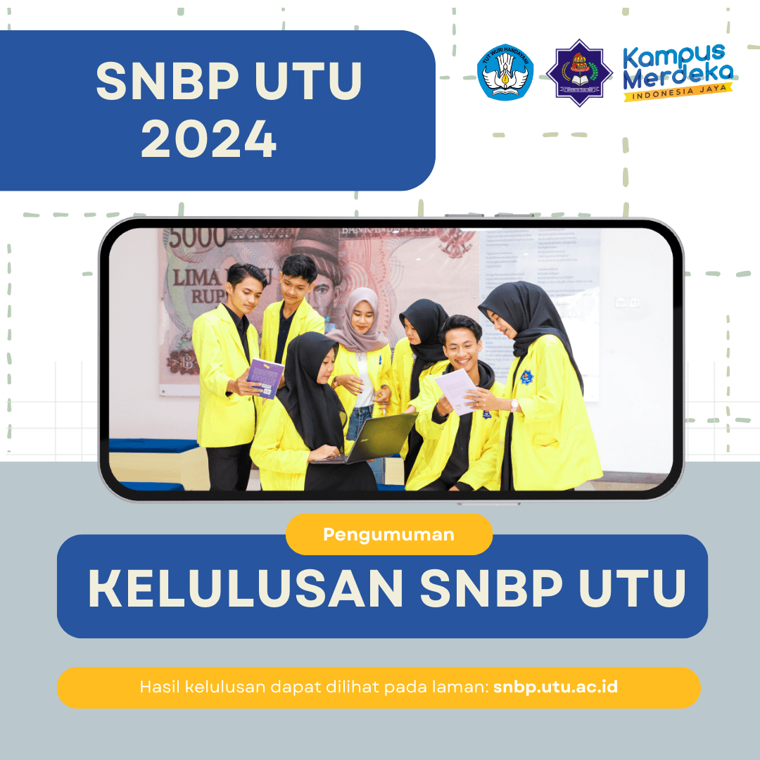 Pendaftaran ulang calon mahasiswa baru Universitas teuku umar jalur seleksi nasional berdasarkan prestasi (SNBP) tahun 2024