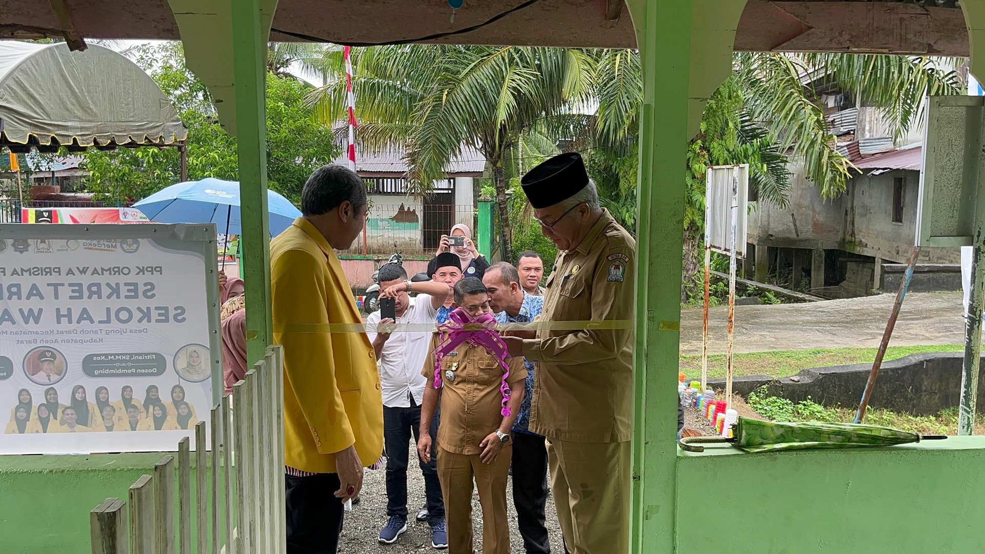 Pj. Bupati Aceh Barat Launching Sekolah Wanita dan KWK PPK Ormawa Prisma FKM UTU 