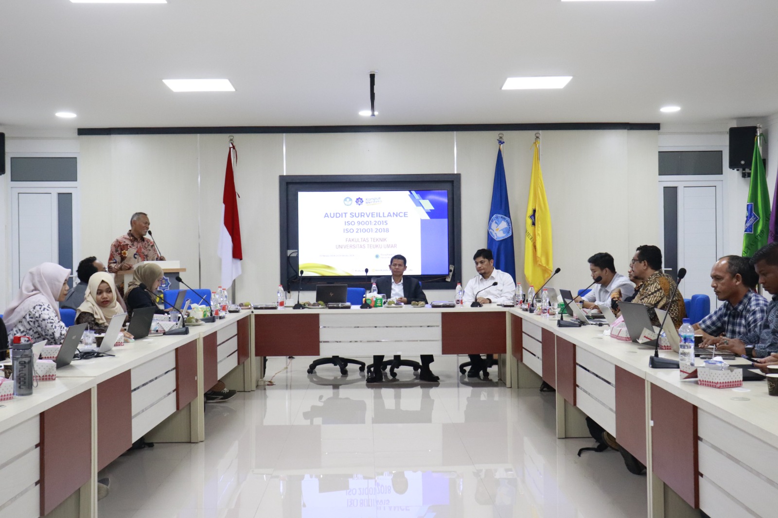 Audit Surveilans ISO 9001:2015 dan ISO 21001:2018 Fakultas Teknik UTU: Komitmen Peningkatan Sistem Manajemen Mutu dan Organisasi