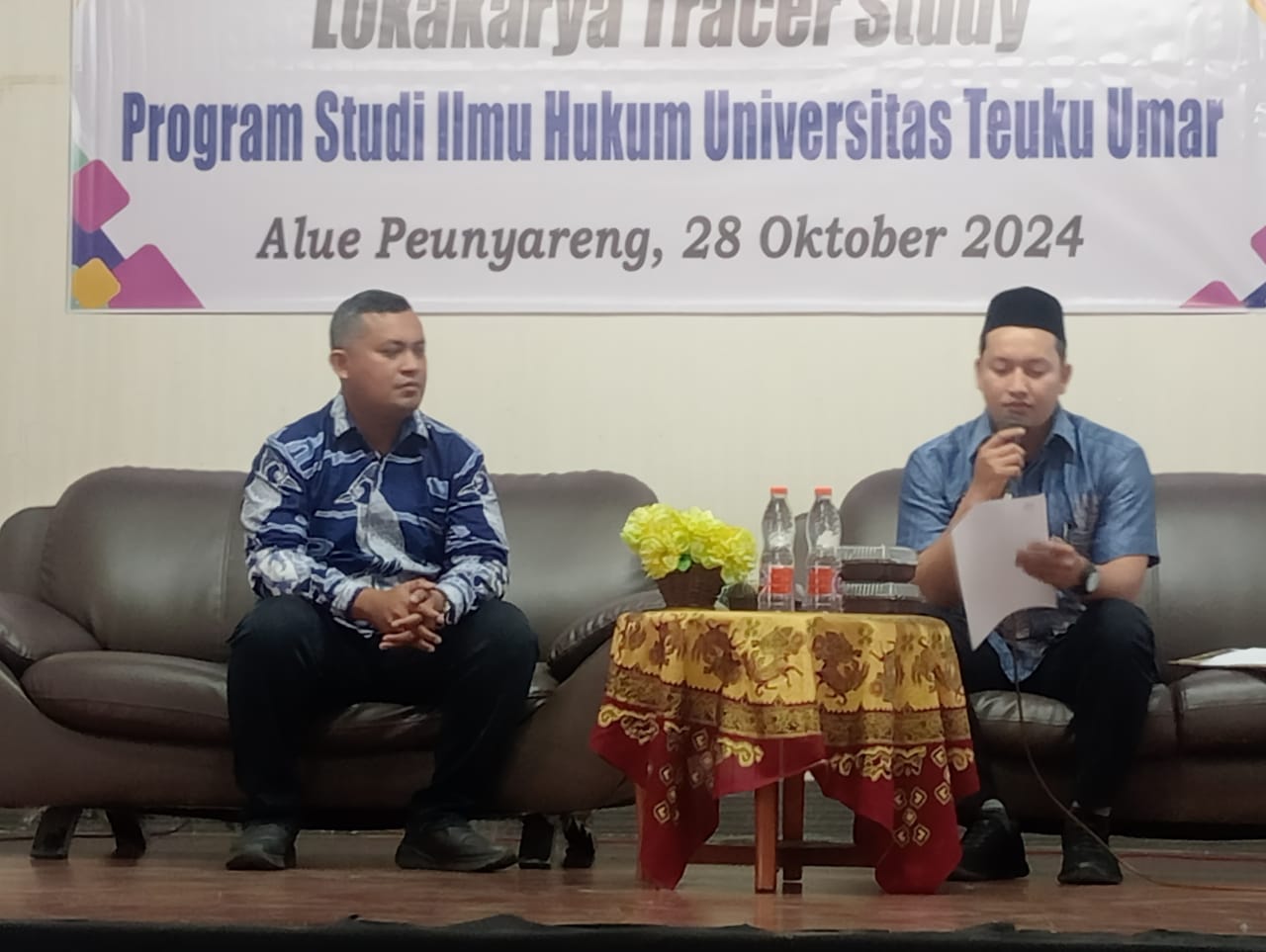 Prodi Ilmu Hukum FISIP UTU Gelar Lokakarya Tracer Study