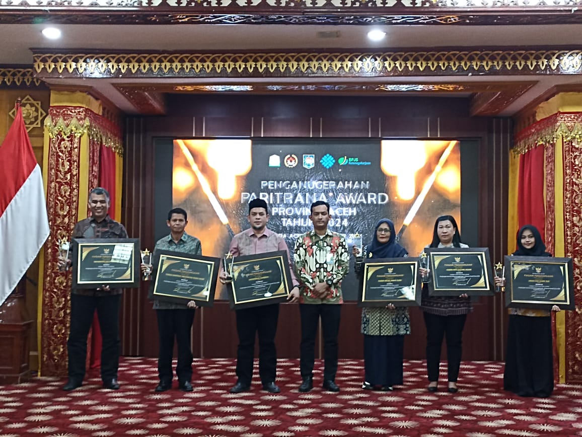 Universitas Teuku Umar Raih Peringkat Terbaik II Paritrana Award 2024